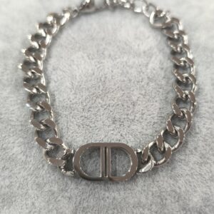Pulsera de eslabon con DD invertidas