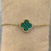 Pulsera trébol verde