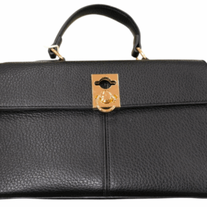 Bolso de mano negro tipo Cafuné