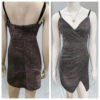 Vestidos brillantes cortos