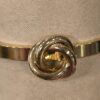 Pulsera nudo dorada