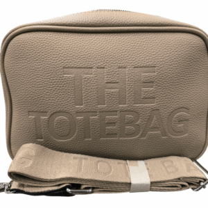 Bolso tote pequeño beige