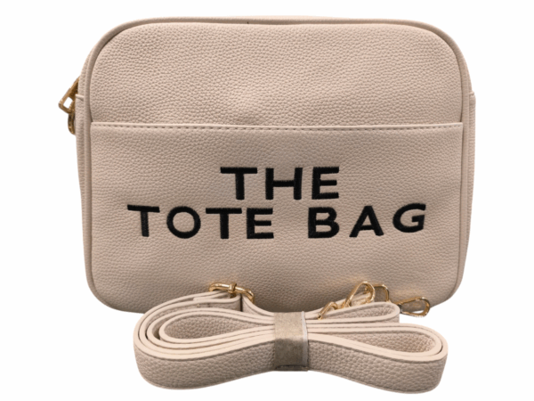 Bolso tote mediano blanco