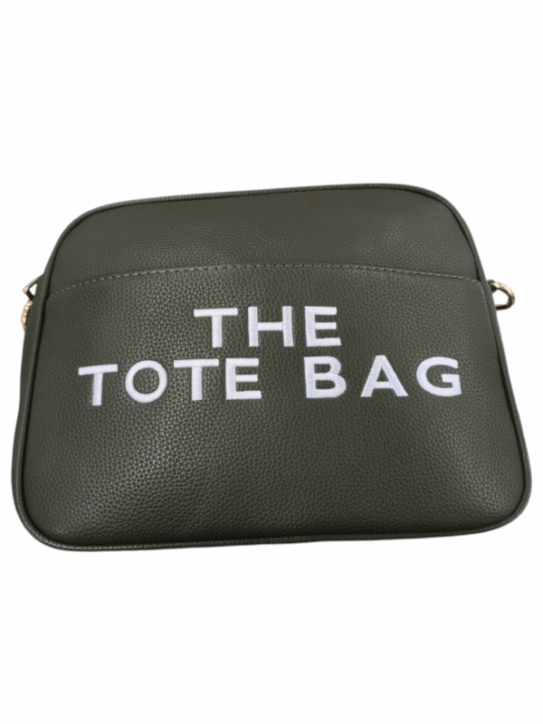 Bolso tote mediano verde