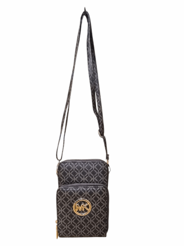Bolso de viaje tres bolsillos negro