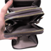 Bolso de viaje tres bolsillos negro