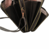 Bolso de viaje tres bolsillos negro