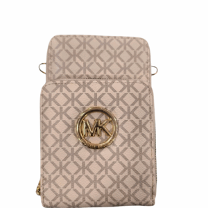 Bolso de viaje tres bolsillos beige