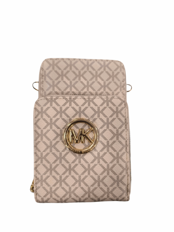 Bolso de viaje tres bolsillos beige