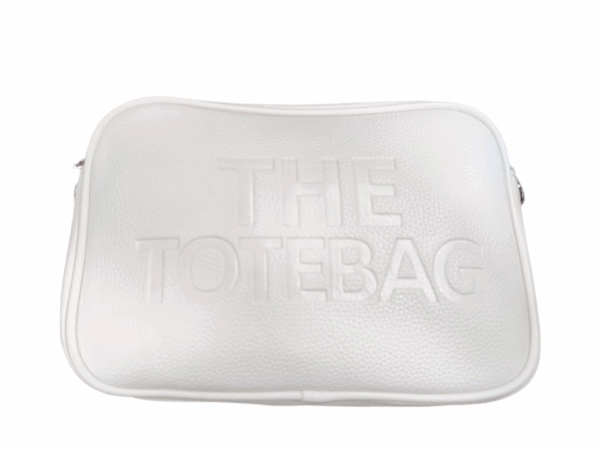 Bolso tote pequeño blanco