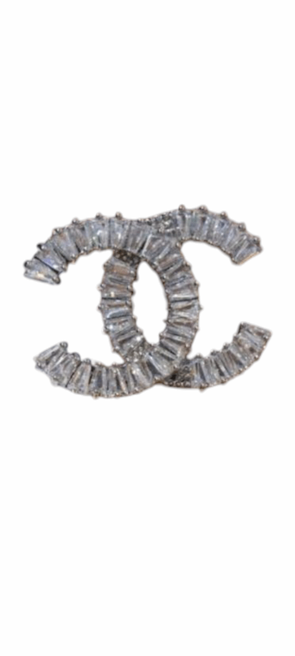 Broche pequeño de brillantes