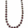 Collar tennis rojo