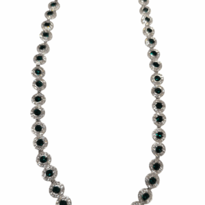 Collar tennis verde