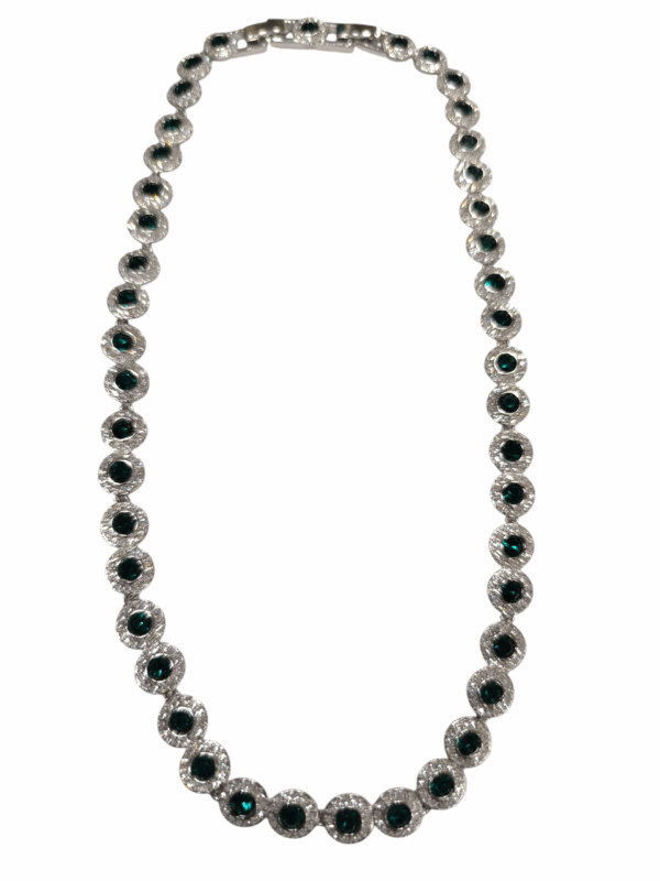 Collar tennis verde