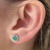 Pendientes tennis verdes