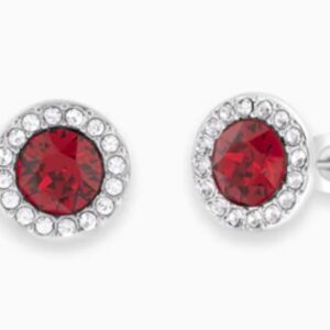 Pendientes tennis rojos