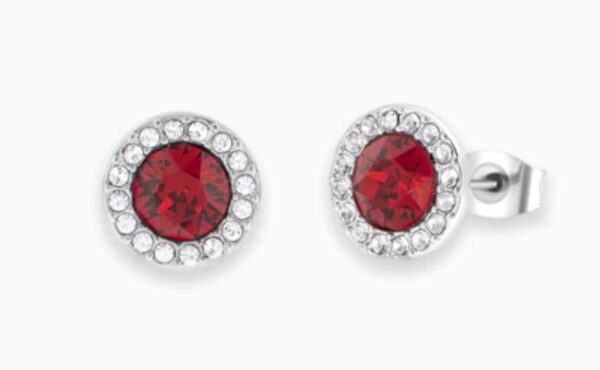 Pendientes tennis rojos