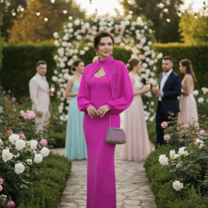 Vestido Aura Fucsia