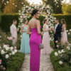Vestido Aura Fucsia