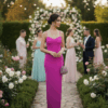 Vestido Aura Fucsia