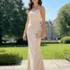 Vestido Aura Beige