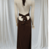 Vestido Halter Chocolate