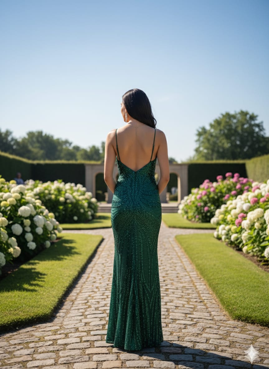 Vestido Jade Esmeralda