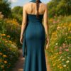 Vestido Ópera azul
