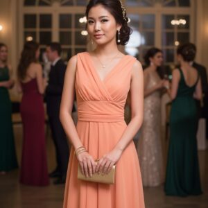 Vestido Adalet naranja