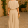 Vestido Cascais beige