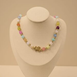Collar cuentas colores